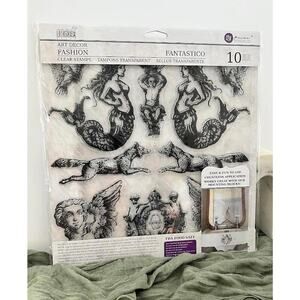 Fantastico - IOD Decor Stamp 12"x12" - RARE - First Gen, Retired - Brand New